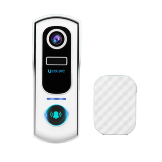 2K Wireless Video Doorbell with Chime-0